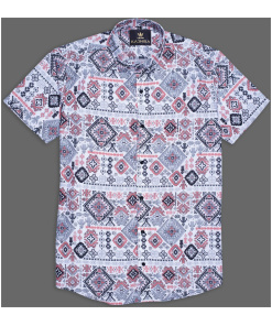 Floral Ethnic Digital Printed Stylish Shirt