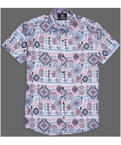 Floral Ethnic Digital Printed Stylish Shirt