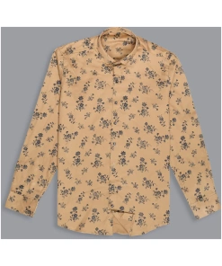 Medallion  Floral Printed  Cotton Shirt