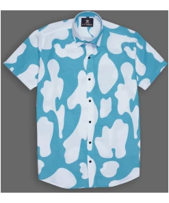 Clouds Pattern Printed Stylish Shirt