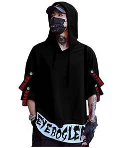 Men Loose Fit T-Shirt (Black)