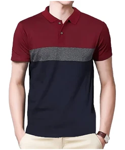 Regular Fit Half Sleeve Polo T-Shirt For Men