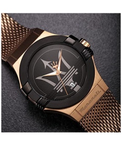 Classic Date Analog Dial Colour Black Men's Watch