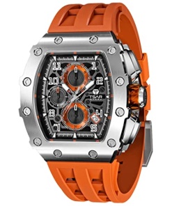 Analog Men's Watch (Dial Colored Strap)