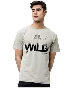 Regular Fit Half Sleeve Round Neck Men's T-Shirt