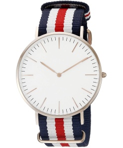 Analogue White Dial Multicolor Strap Watch for Men & Women