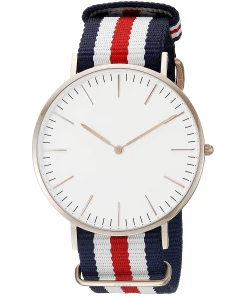 Analogue White Dial Multicolor Strap Watch for Men & Women