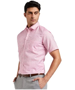 Men's Regular Fit Solid Formal Shirt