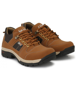 Men Tan,Brown,Black Color Leatherette Material Casual Boots