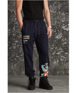 Captain America Joggers(Fleece)