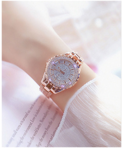 New Custom full Diamond Women Watch