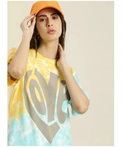 Women’s Oversized Tie & Dye Cotton T-Shirt