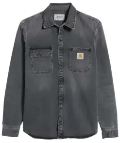 Shirt Jacket Warm Brushed for Men