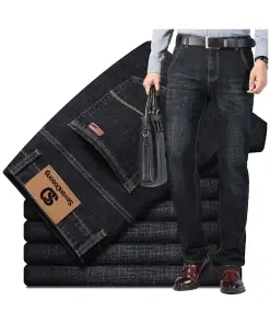 Business Casual Classic Style Fashion Denim jeans for Men