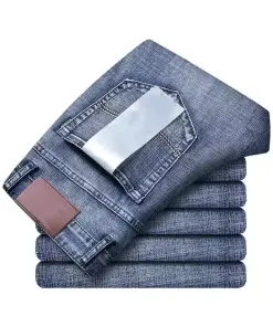 Denim Men's Slim Cotton Pants for Men