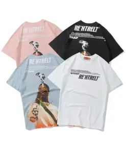 Streetwear mens t shirt for Men