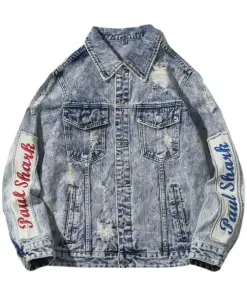 Casual Cotton Denim Jacket For Men