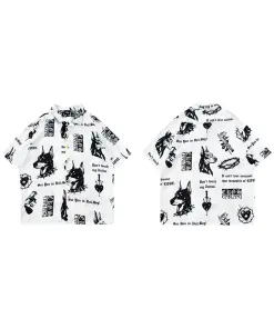 Short Sleeve Hawaiian Shirt for Men