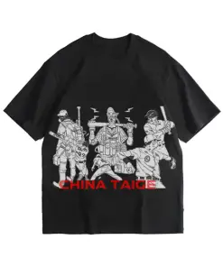 Streetwear drop shoulder oversized men t shirt for Men