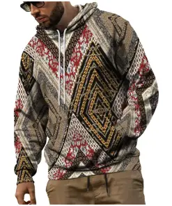 Sweatshirt Printed Leopard for Men