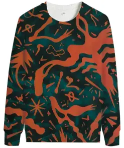 Cotton Graphic Sweater for Men