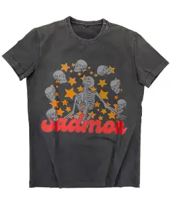 Stone acid washed vintage t shirts for Men