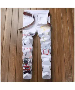 Punk Pants Hip Hop Jeans for Men