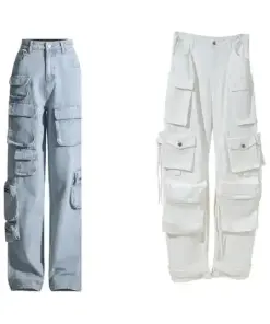 Multi-pocket  jeans  for Women