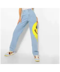 Denim girls pants for Women