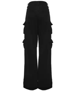 Pocket Cargo Jeans For Women