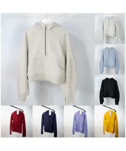 Yoga hoodie scuba winter for Women