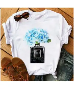 Bottle Sweet Short Sleeve T shirt for Women