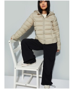 Trendy Women’s Hooded Puffer Quilted Jacket